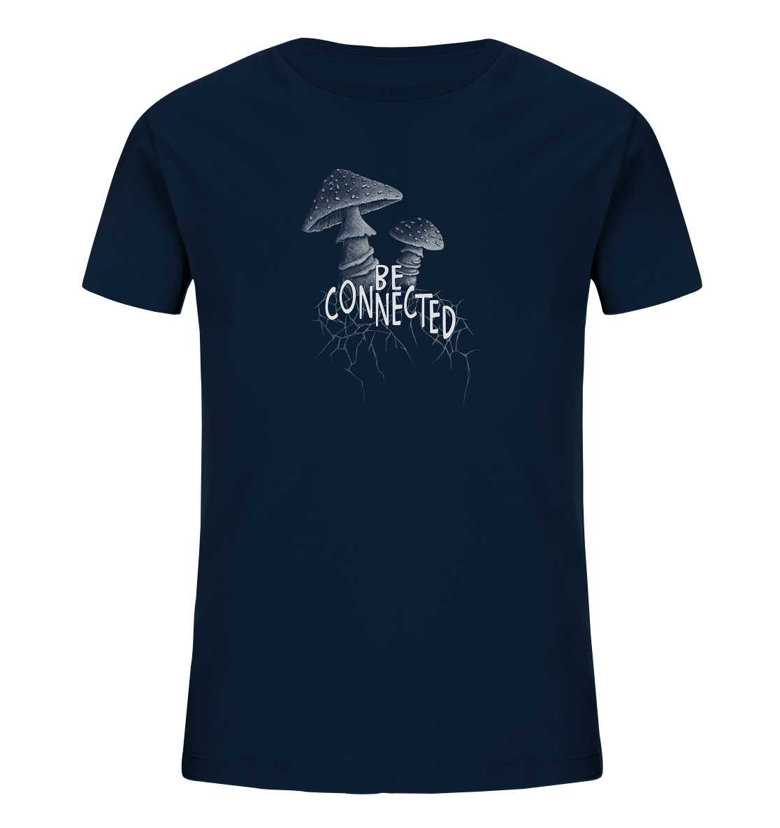 Be Connected Panther-Pilz - Kids Organic Shirt