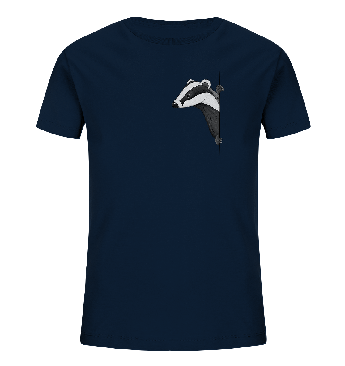 Lässiger Dachs Meister Grimbart - Kids Organic Shirt