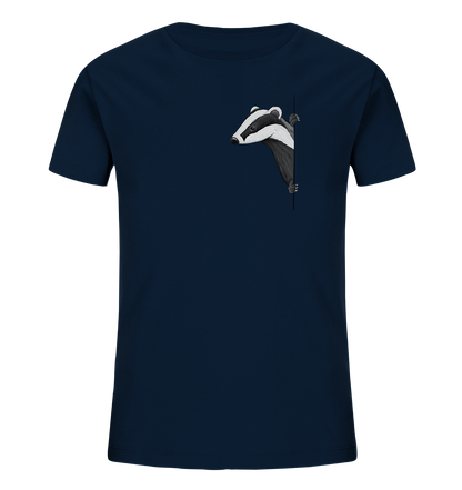 Lässiger Dachs Meister Grimbart - Kids Organic Shirt