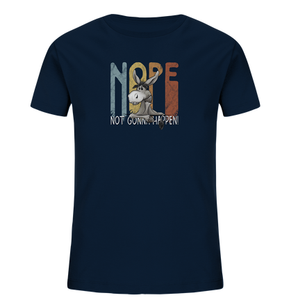 Nope | bockiger Esel - Kids Organic Shirt