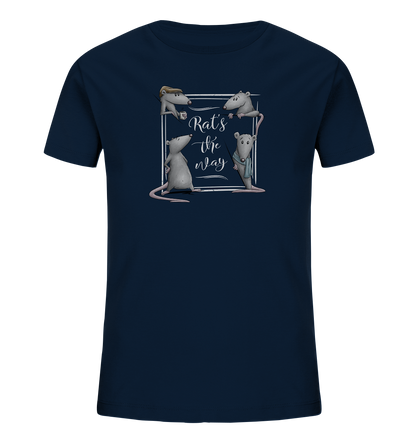 Rat’s The Way Kaffeehaus Ratten - Kids Organic Shirt