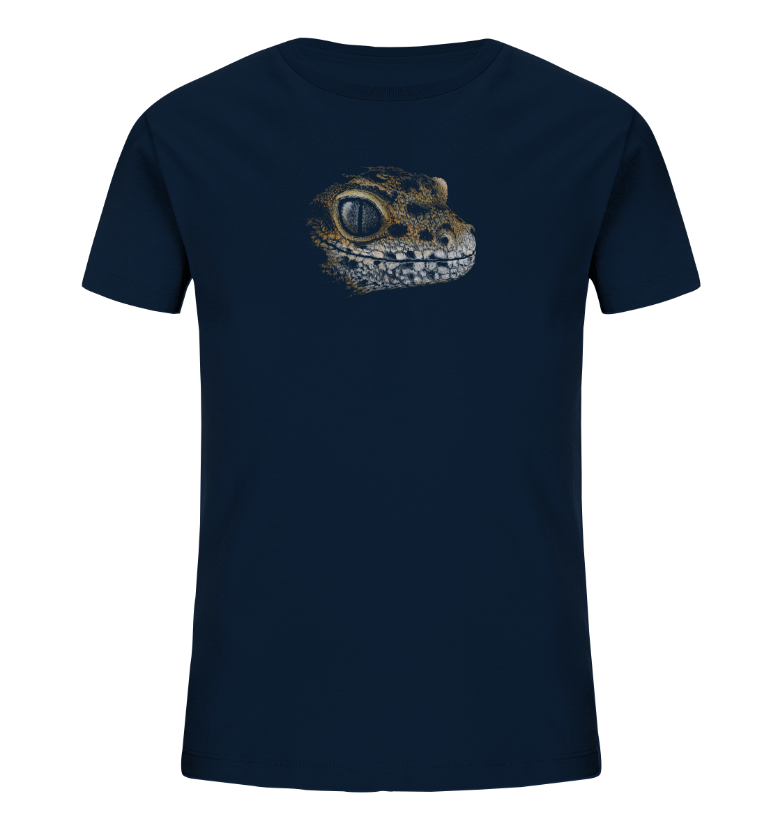 Leopard Gecko Skizze Kritzelkunst - Kids Organic Shirt