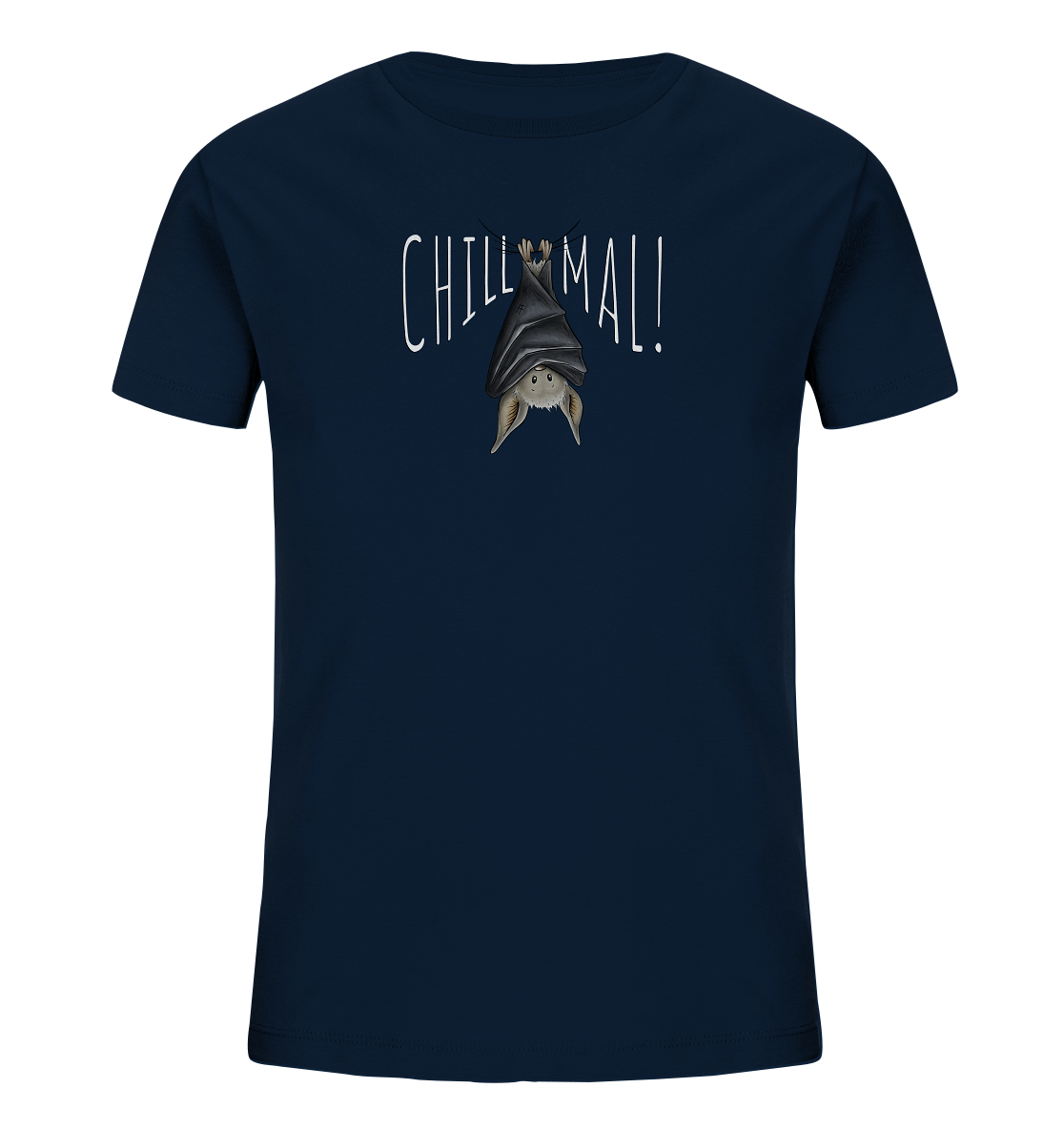 Chill Mal gemütliche Fledermaus - Kids Organic Shirt