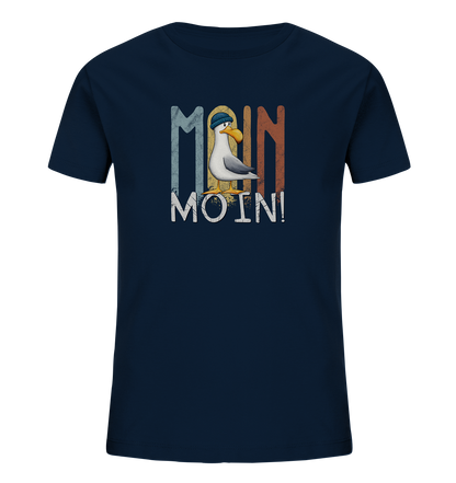 Moin Moin norddeutsche Möwe - Kids Organic Shirt