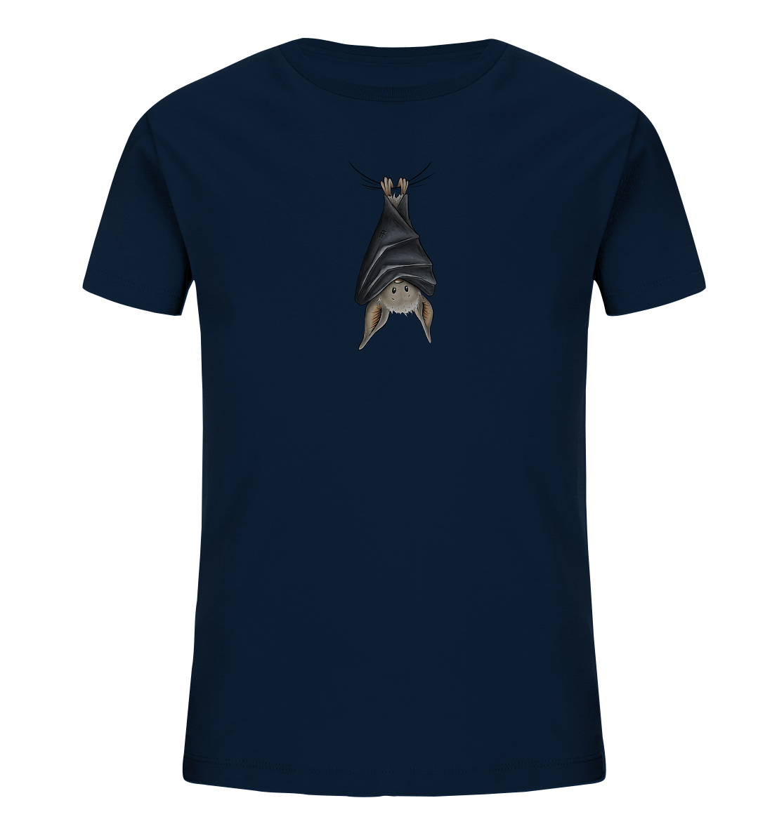 Lustig chillende Fledermaus - Kids Organic Shirt