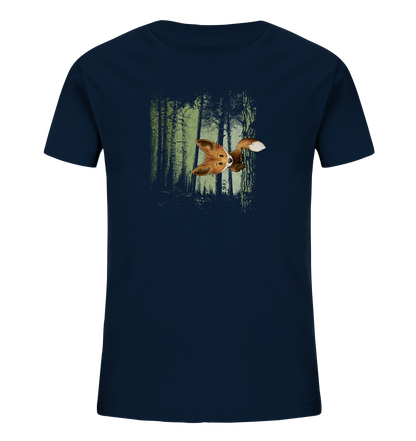 Fuchs im Zwielicht-Wald - Kids Organic Shirt