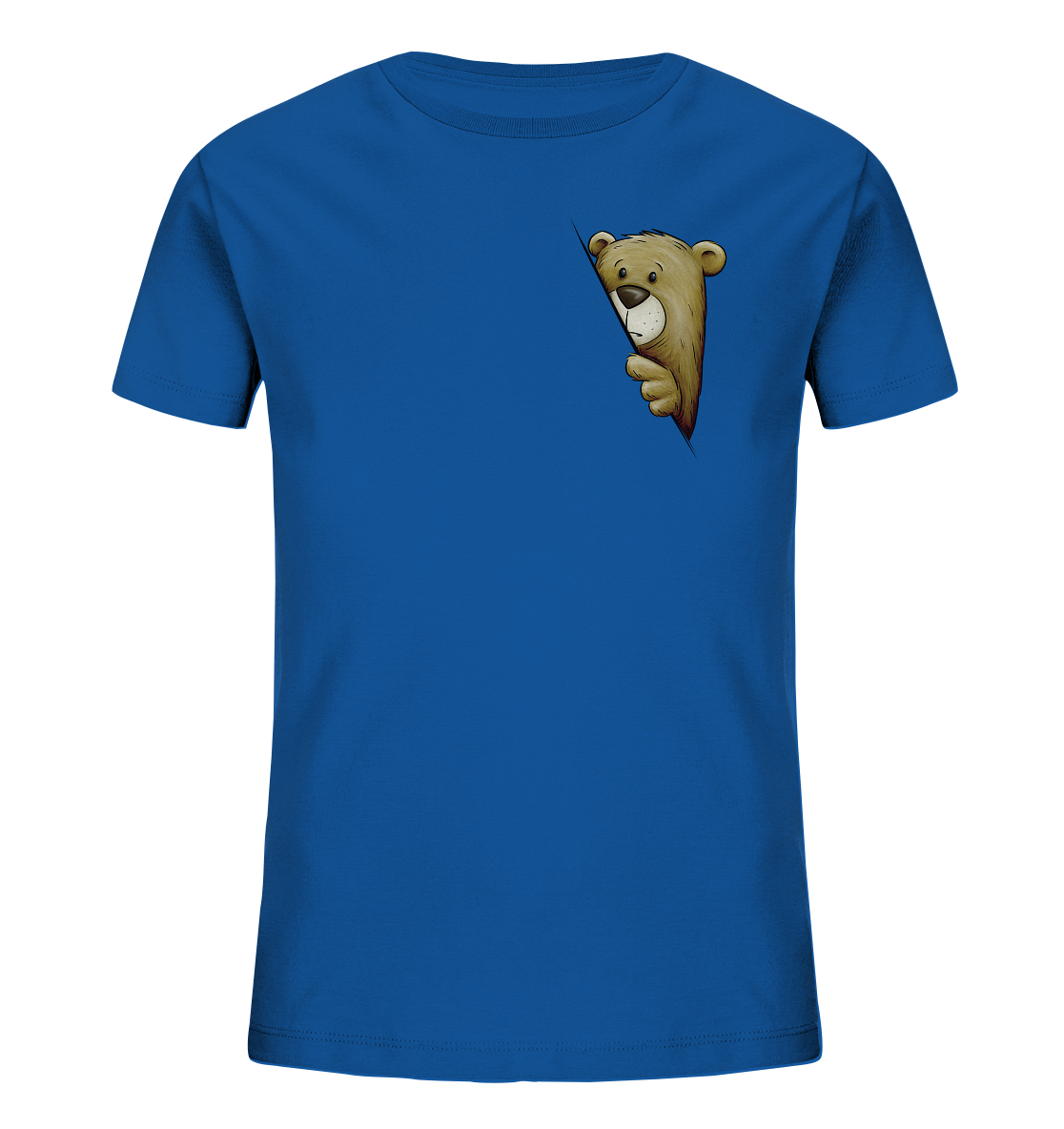 Funky Bär Illustration - Kids Organic Shirt