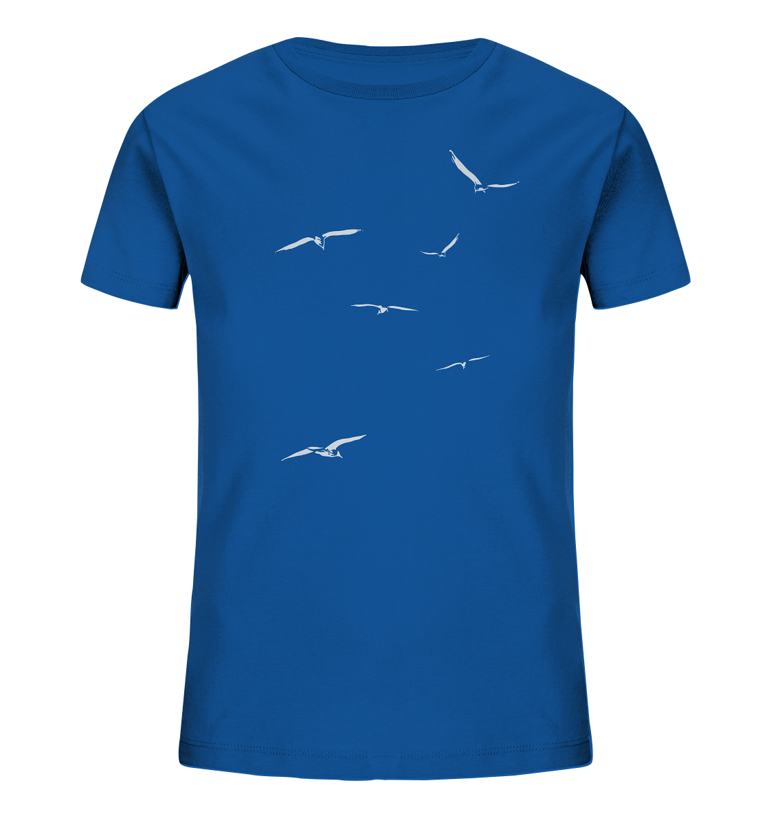 Vogelschwarm – Traum vom Fliegen - Kids Organic Shirt