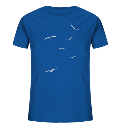 Vogelschwarm – Traum vom Fliegen - Kids Organic Shirt