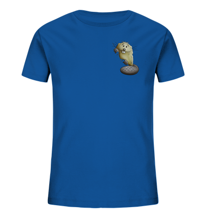 Lustiger frecher Biber - Kids Organic Shirt