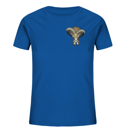 Bockiges Mufflon Widder Schafbock - Kids Organic Shirt