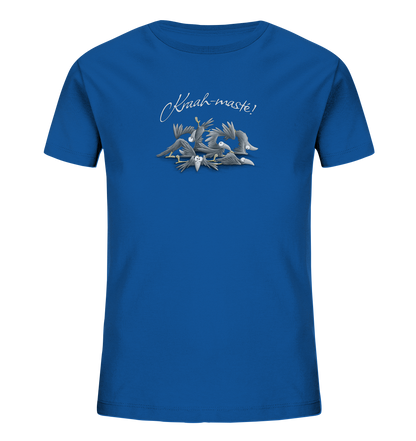 Kraah-masté! Yoga Raben Krähen - Kids Organic Shirt