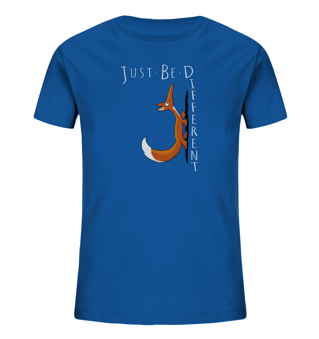 Just Be Different | Sei Anders, kleiner Fuchs - Kids Organic Shirt