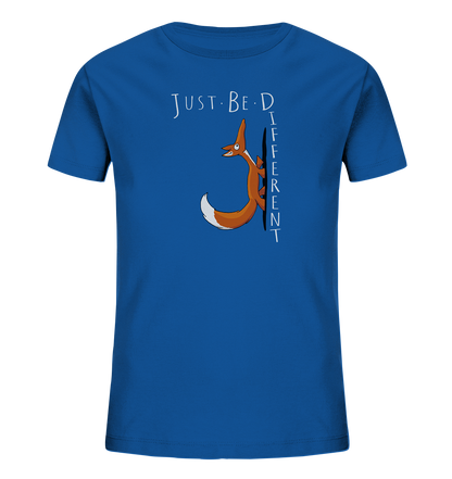 Just Be Different | Sei Anders, kleiner Fuchs - Kids Organic Shirt