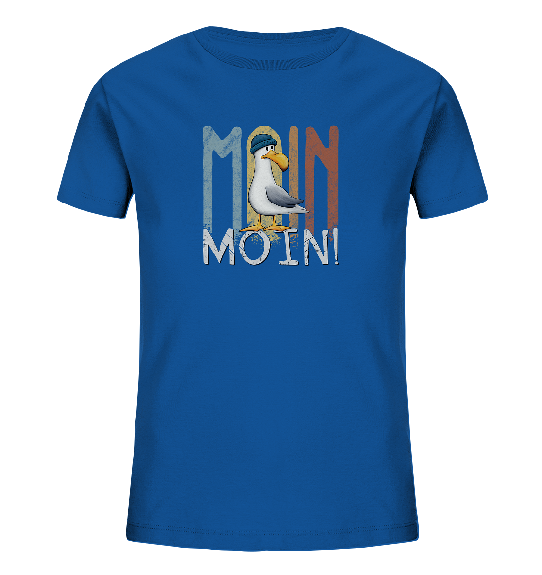 Moin Moin norddeutsche Möwe - Kids Organic Shirt