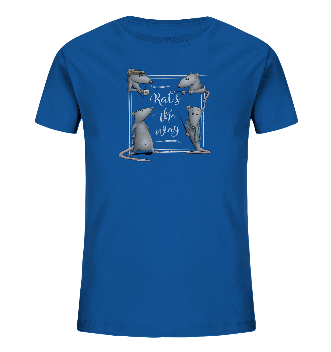 Rat’s The Way Kaffeehaus Ratten - Kids Organic Shirt