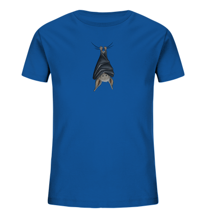 Lustig chillende Fledermaus - Kids Organic Shirt