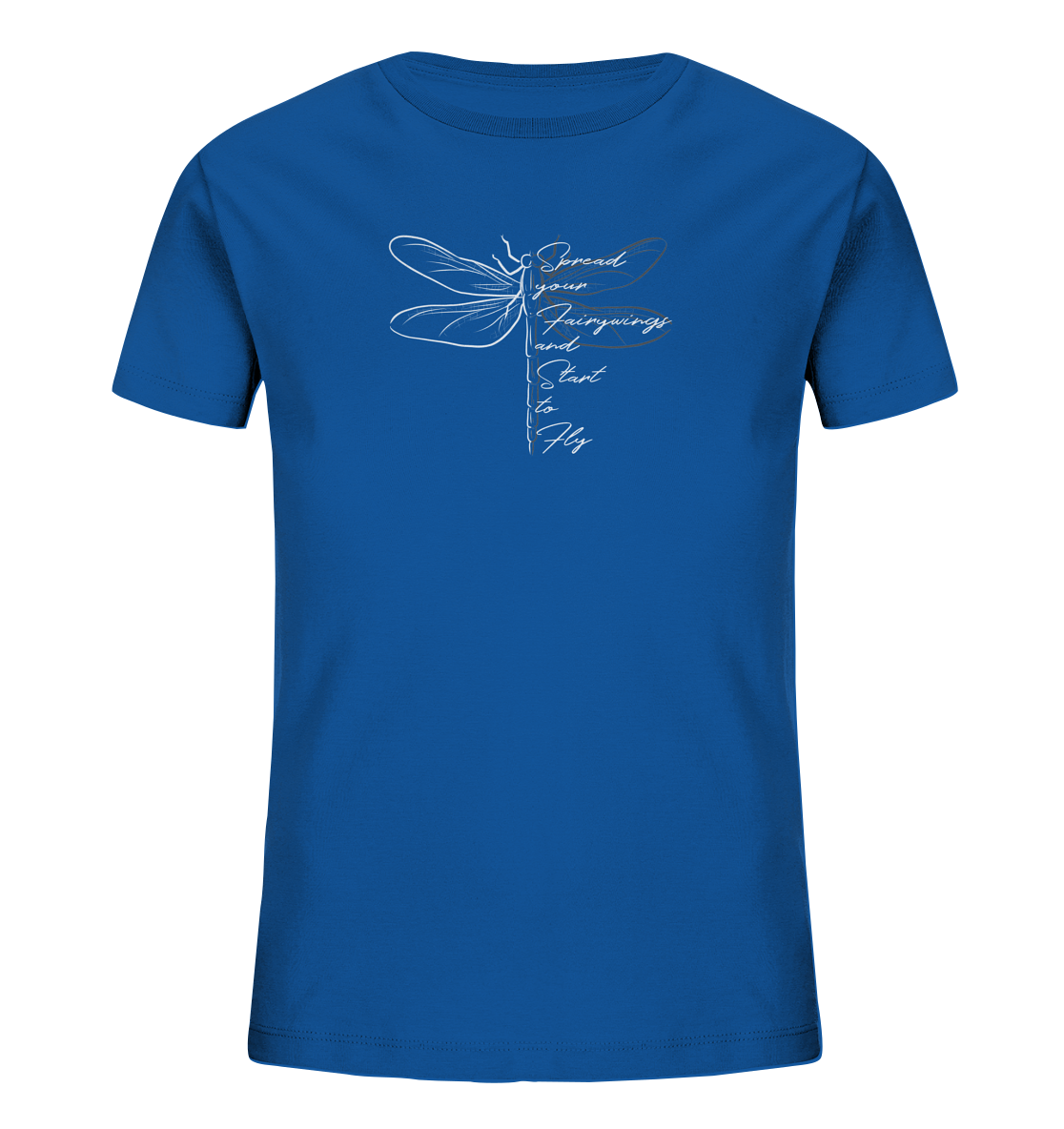 Breite die Flügel aus und flieg los | Libelle - Kids Organic Shirt