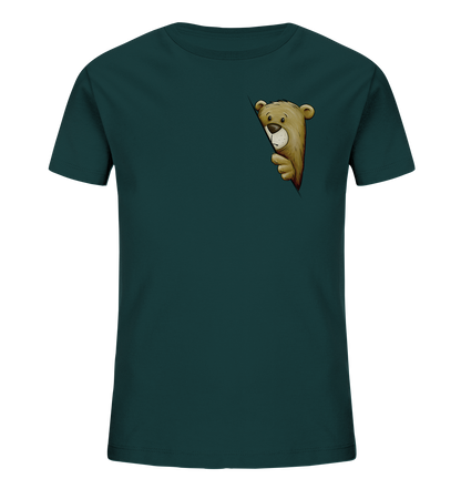 Funky Bär Illustration - Kids Organic Shirt