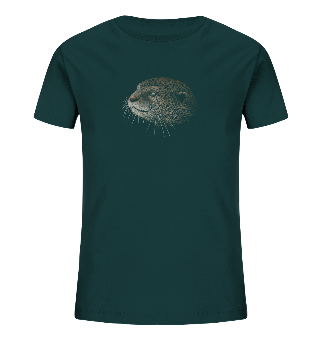 Otter Bleistift Zeichnung KritzelKunst - Kids Organic Shirt