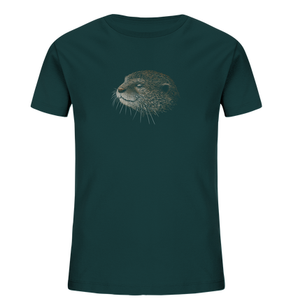 Otter Bleistift Zeichnung KritzelKunst - Kids Organic Shirt