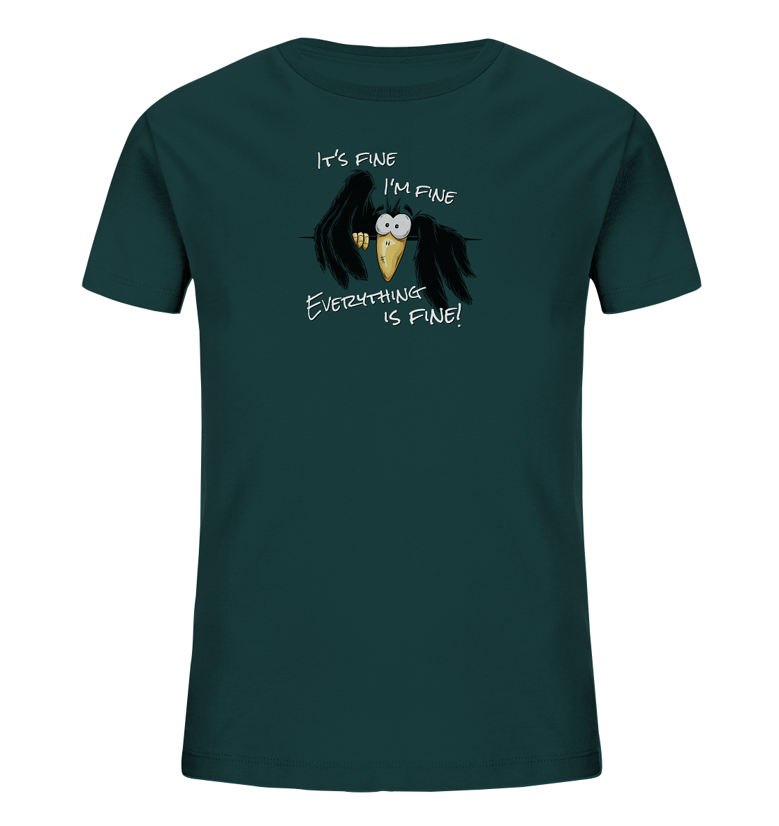 I’m Fine Rabe | Alles Gut Krähe - Kids Organic Shirt