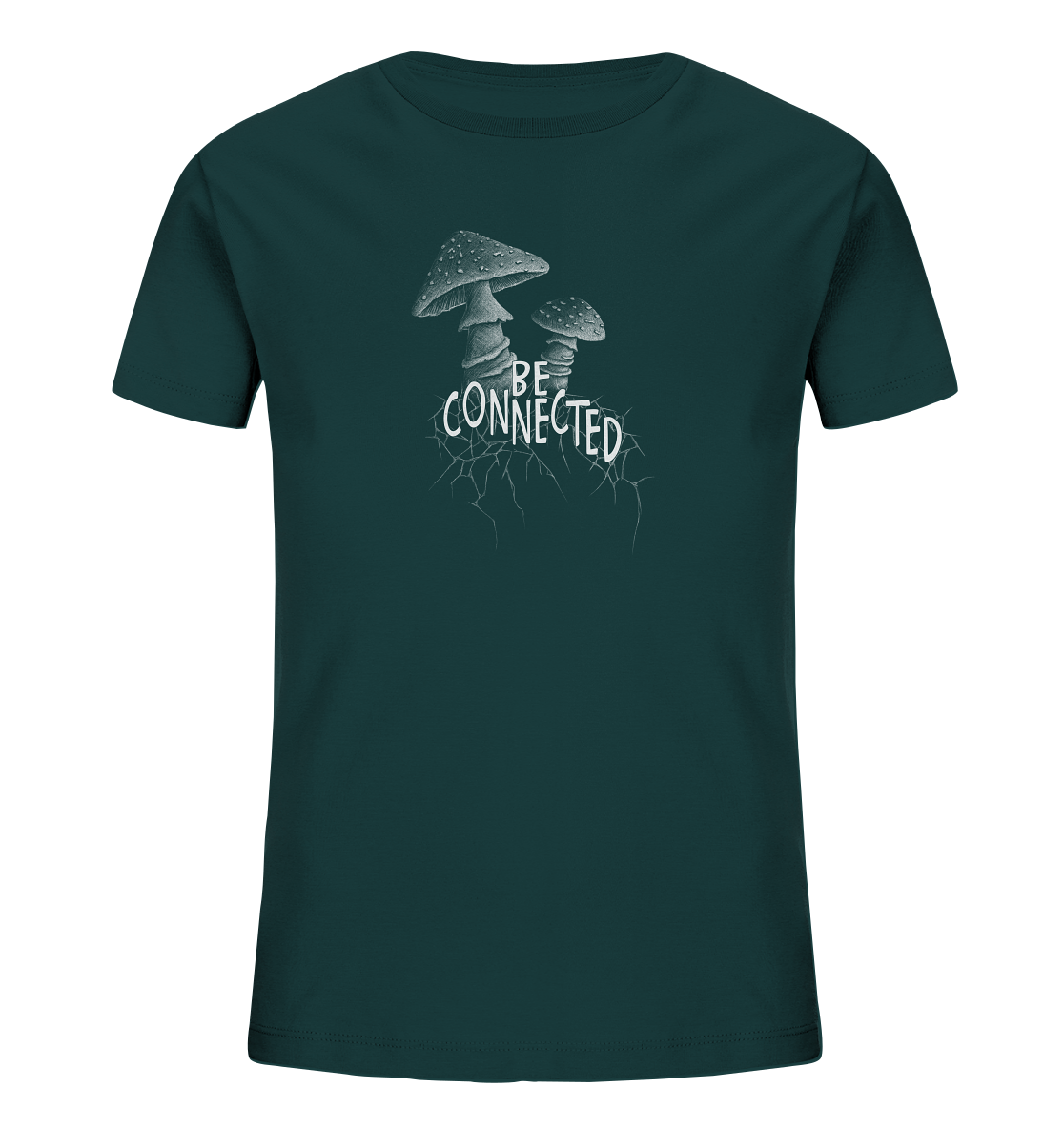 Be Connected Panther-Pilz - Kids Organic Shirt