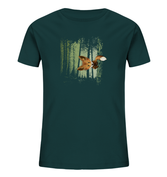 Fuchs im Zwielicht-Wald - Kids Organic Shirt