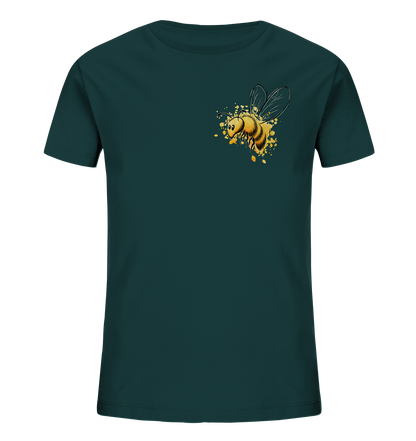 Lässige kleine Honig-Biene - Kids Organic Shirt