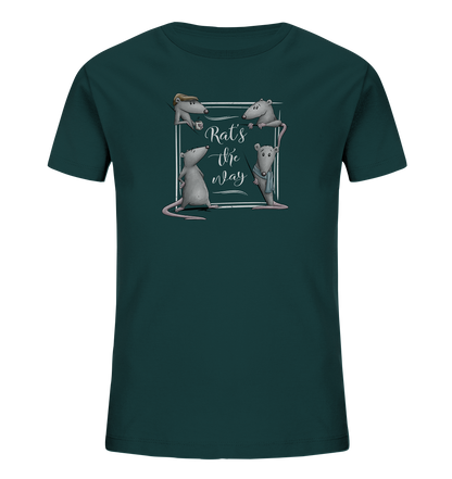 Rat’s The Way Kaffeehaus Ratten - Kids Organic Shirt