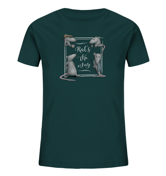 Rat’s The Way Kaffeehaus Ratten - Kids Organic Shirt