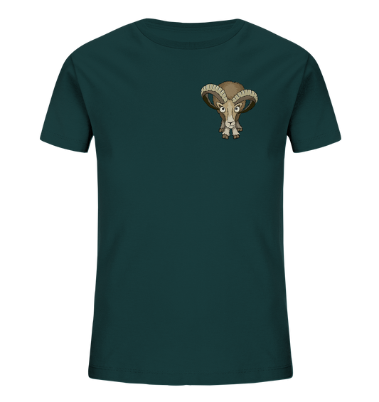 Bockiges Mufflon Widder Schafbock - Kids Organic Shirt