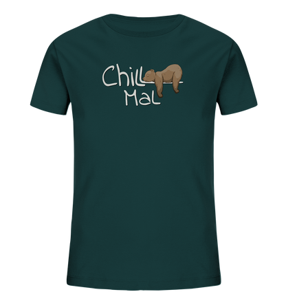 Chill Mal schläfriger Braunbär - Kids Organic Shirt