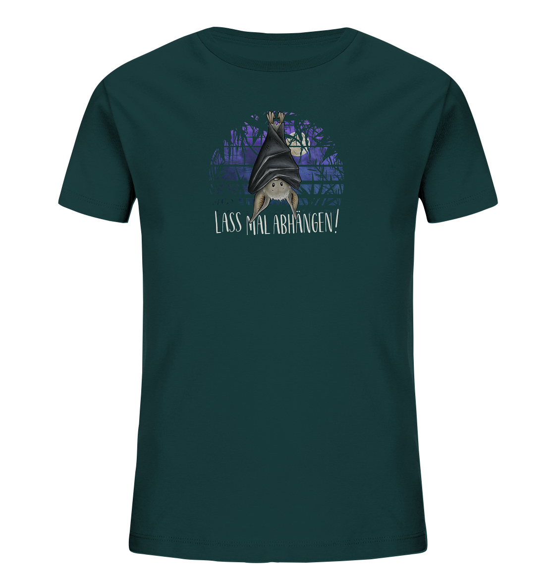 Lass mal abhängen Fledermaus - Kids Organic Shirt
