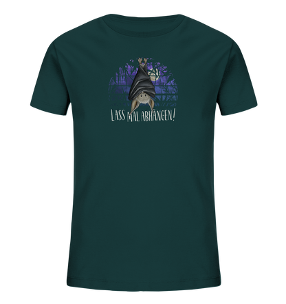 Lass mal abhängen Fledermaus - Kids Organic Shirt