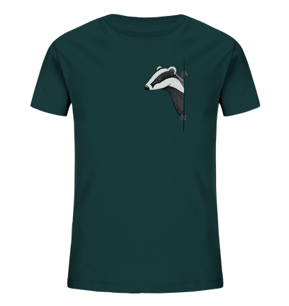 Lässiger Dachs Meister Grimbart - Kids Organic Shirt