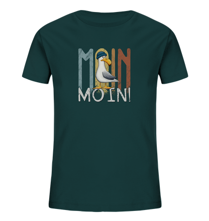Moin Moin norddeutsche Möwe - Kids Organic Shirt