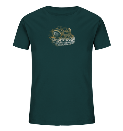 Leopard Gecko Skizze Kritzelkunst - Kids Organic Shirt