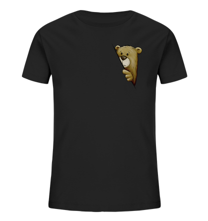 Funky Bär Illustration - Kids Organic Shirt