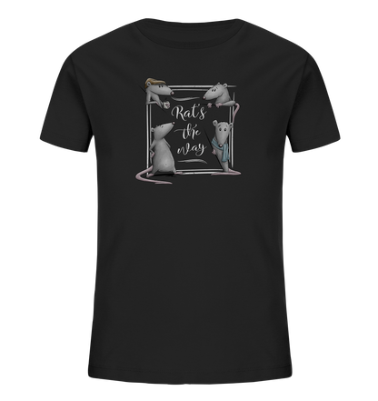 Rat’s The Way Kaffeehaus Ratten - Kids Organic Shirt