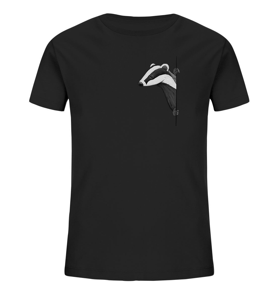 Lässiger Dachs Meister Grimbart - Kids Organic Shirt