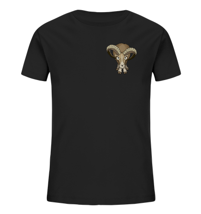 Bockiges Mufflon Widder Schafbock - Kids Organic Shirt