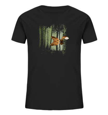 Fuchs im Zwielicht-Wald - Kids Organic Shirt
