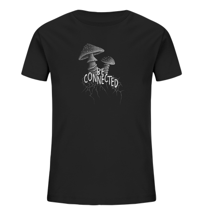 Be Connected Panther-Pilz - Kids Organic Shirt