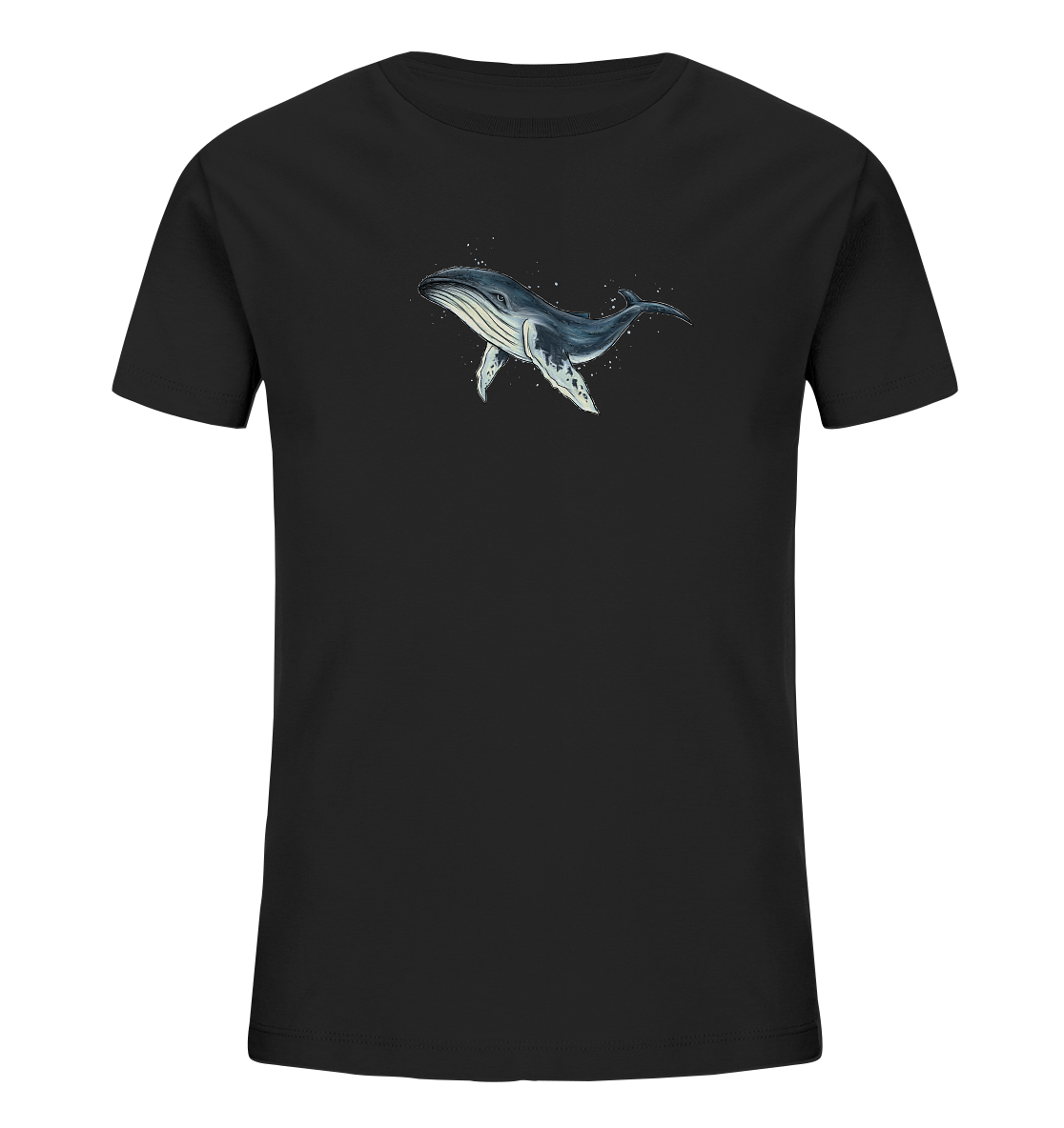 Tiefsee Ozean-Riese Buckelwal - Kids Organic Shirt