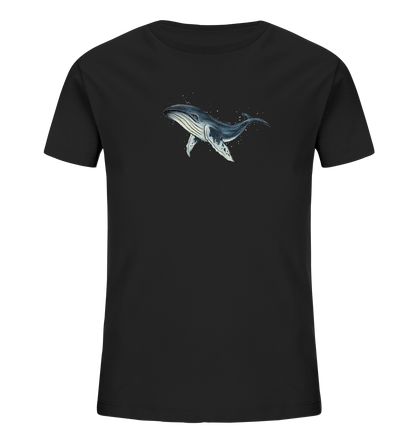 Tiefsee Ozean-Riese Buckelwal - Kids Organic Shirt