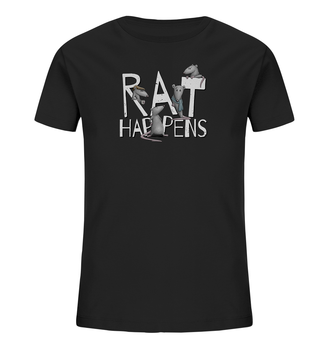Rat Happens Ratten - Kids Organic Shirt