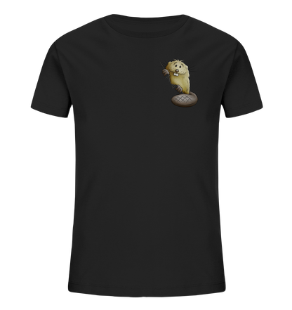 Lustiger frecher Biber - Kids Organic Shirt