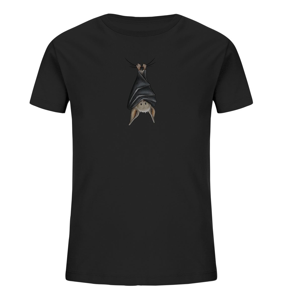 Lustig chillende Fledermaus - Kids Organic Shirt