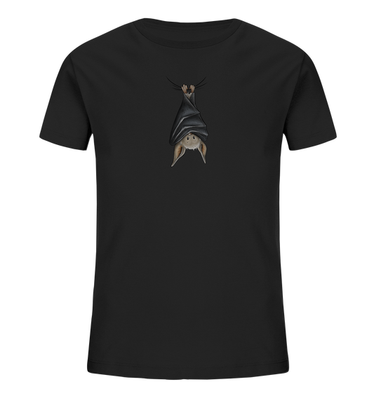 Lustig chillende Fledermaus - Kids Organic Shirt